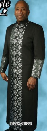 Black/Silver Custom Robe